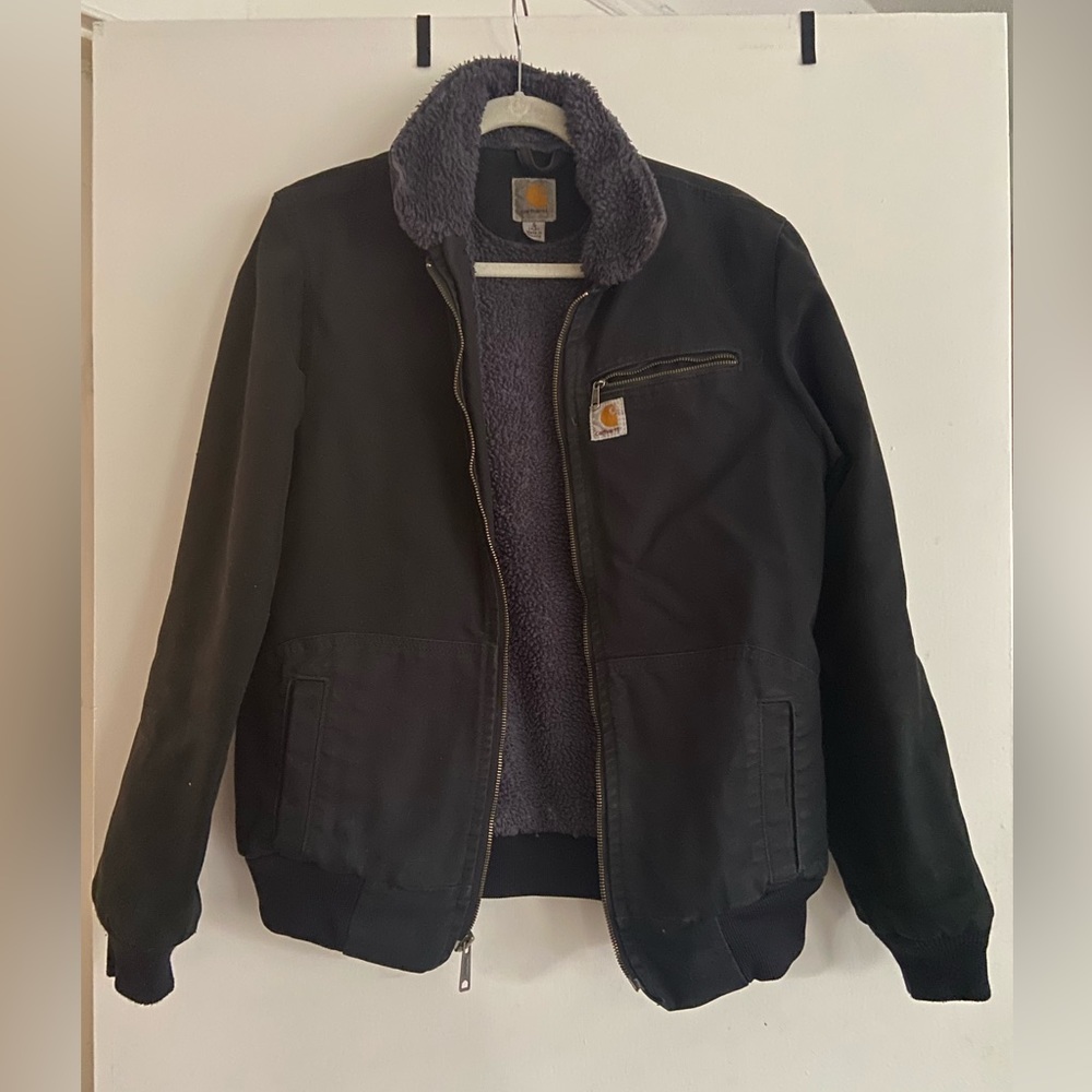 Carhartt Sherpa Lined Jacket Black